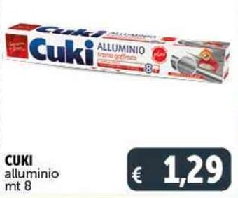 Deco Supermercati Cuki Alluminio mt 8 offerta