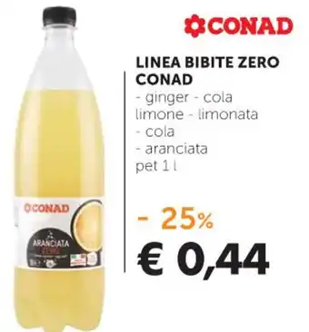 Conad Conad Linea Bibite Zero Pet 1 l offerta