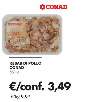 Conad Conad Kebab di Pollo 350 g offerta