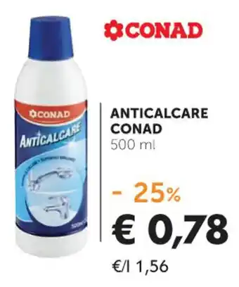Conad Conad Anticalcare 500 ml offerta