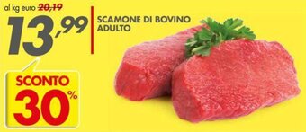 Italmark Scamone di bovino adulto offerta