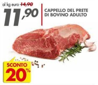 Italmark Cappello del Prete di bovino adulto offerta