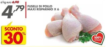 Italmark Fuselli di Pollo maxi risparmio x 6 offerta