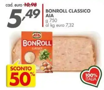 Italmark Aia Bonroll classico 750 g offerta