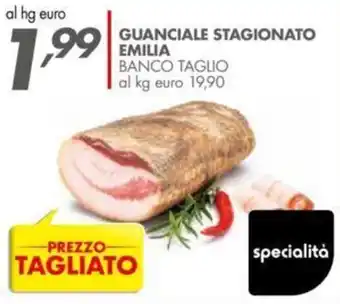 Italmark Emilia Guanciale stagionato offerta