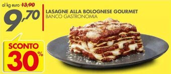 Italmark Lasagne alla bolognese gourmet offerta
