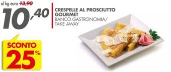 Italmark Crespelle al prosciutto gourmet offerta