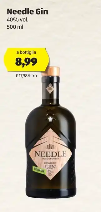 ALDI Needle Gin 500ml offerta