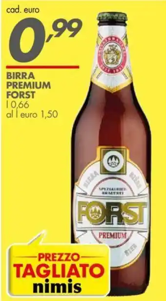 Italmark Forst Birra Premium 0,66 l offerta