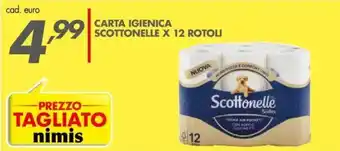 Italmark Scottonelle Carta Igienica x 12 rotoli offerta