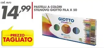 Fila Giotto Pastelli a colori stilnovo giotto x 50