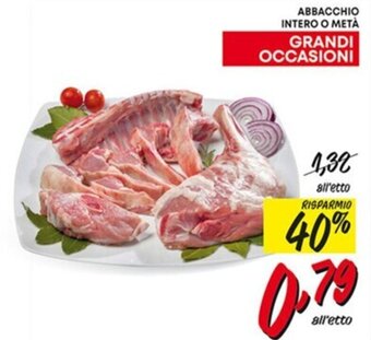 Abbacchio Intero o metà