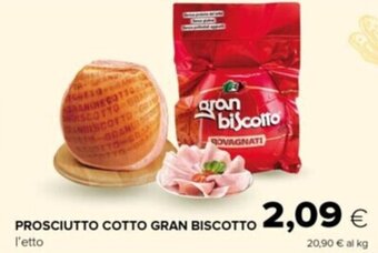 Tigre Prosciutto Cotto Gran Biscotto offerta