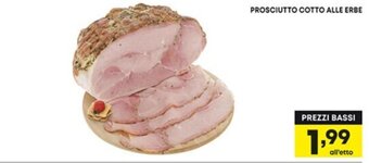 Prosciutto Cotto Alle Erbe