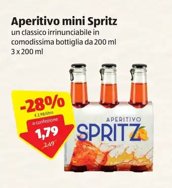 ALDI Aperitivo mini Spritz 3x200ml offerta