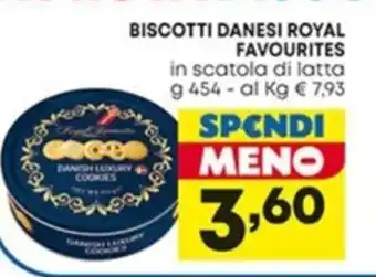 Panorama Biscotti Danesi Royal Favourites 454 g offerta