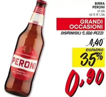 Panorama Peroni Birra 66 cl offerta