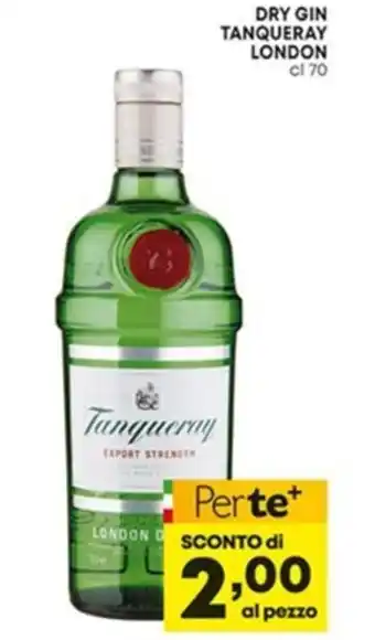 Panorama Dry Gin Tanqueray London 70 cl offerta