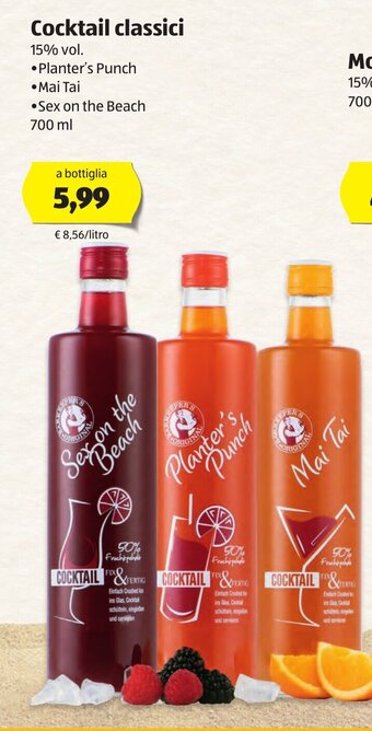 ALDI Cocktail classici 700ml offerta