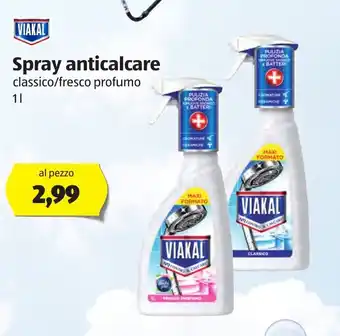 ALDI Viakal Spray anticalcare 1l offerta