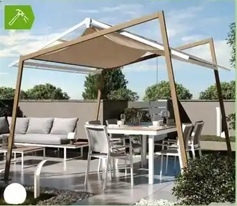 Leroy Merlin Naterial - gazebo chalet oxia offerta