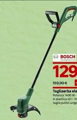 Leroy Merlin Bosch - tagliabordi elettrico mod. easy grasscut offerta