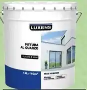 Leroy Merlin Luxens - pittura bianca da esterno al quarzo - 14 l offerta