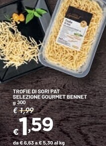 Bennet Selezione gourmet bennet - trofie di sori pat offerta