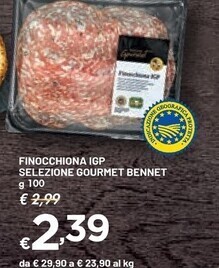 Bennet Selezione gourmet bennet - finocchiona igp offerta