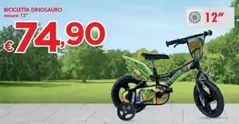 Bicicletta dinosauro