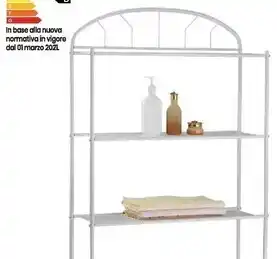 Eurospin Tecno acqua scaffale sopralavatrice offerta
