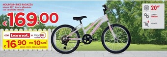 Mountain bike ragazza