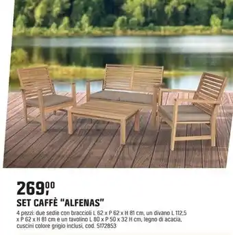 OBI Set caffè “alfenas” offerta