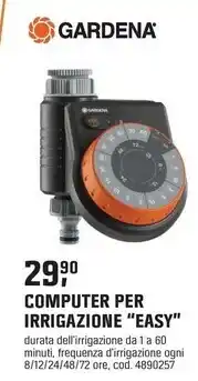 Gardena computer per irrigazione “ easy”