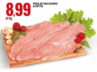 Eurospin Fesa di tacchino a fette offerta