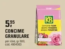 OBI Concime granulare offerta