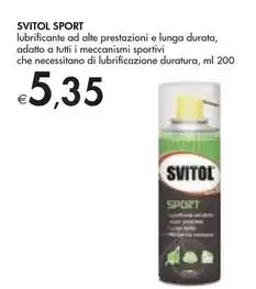 Bennet Svitol - sport offerta