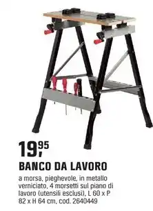 OBI Banco da lavoro offerta