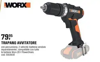 OBI Worx - trapano avvitatore offerta
