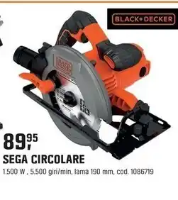 Black & decker sega circolare