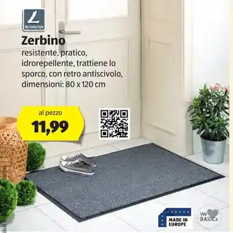 ALDI My Living Style Zerbino 80x120cm offerta