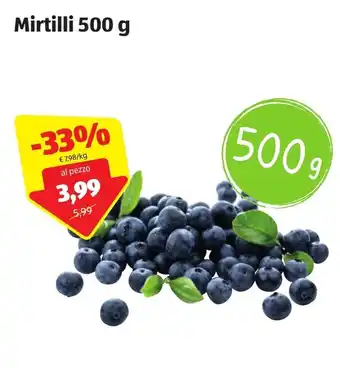 ALDI Mirtilli 500g offerta
