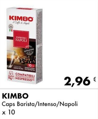Kimbo Caps Barista/Intenso/Napoli x 10