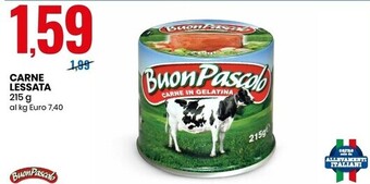 Eurospin Buon pascolo carne lessata offerta