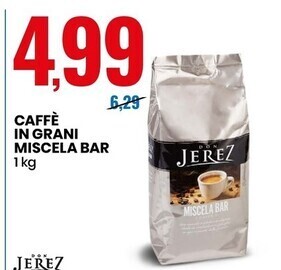Eurospin Don jerez caffè in grani miscela bar offerta