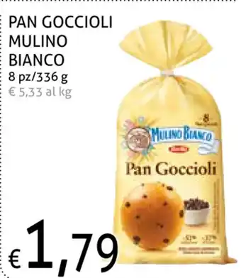 Ecu Discount Mulino Bianco Pan Goccioli 8pz 336g offerta