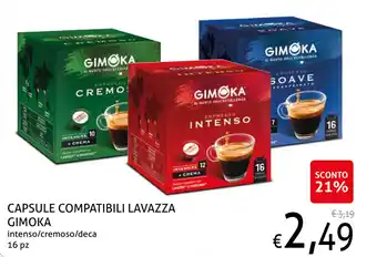 Ecu Discount Gimoka Capsule Compatibili Lavazza 16 pz offerta