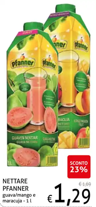 Ecu Discount Pfanner Nettare 1l offerta