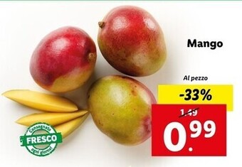 Lidl Mango offerta