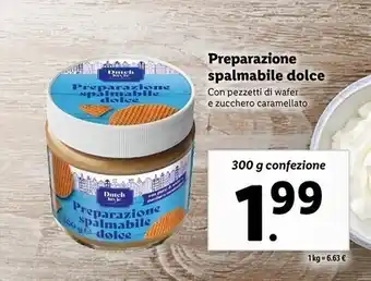 Lidl Preparazione spalmabile dolce offerta